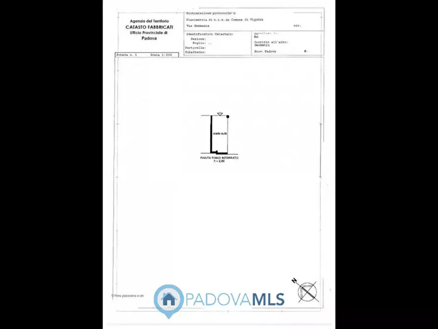 Immagine 11 di Ufficio in affitto  in via germania, 21 a Vigonza