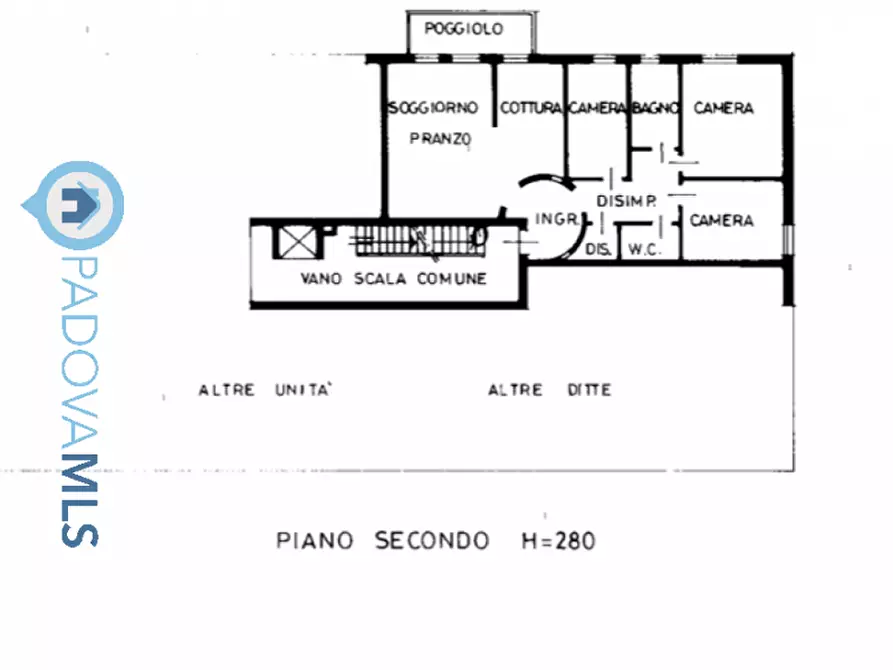 Immagine 22 di Appartamento in vendita  in Via Vittorio Saetta a Padova