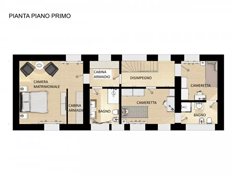 Immagine 10 di Rustico / casale in vendita  in Via Dante Alighieri a Fontaneto D'agogna