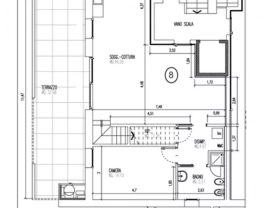 Immagine 26 di Attico in vendita  in Via Pietro Pinton a Padova