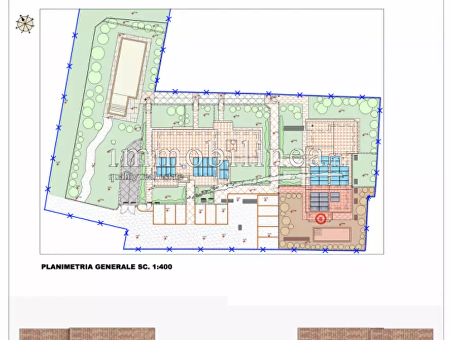 Immagine 12 di Villetta a schiera in vendita  in Via Primo Maggio a Costermano sul Garda