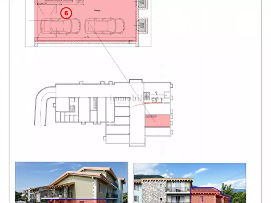 Immagine 14 di Villetta a schiera in vendita  in Via Primo Maggio a Costermano sul Garda