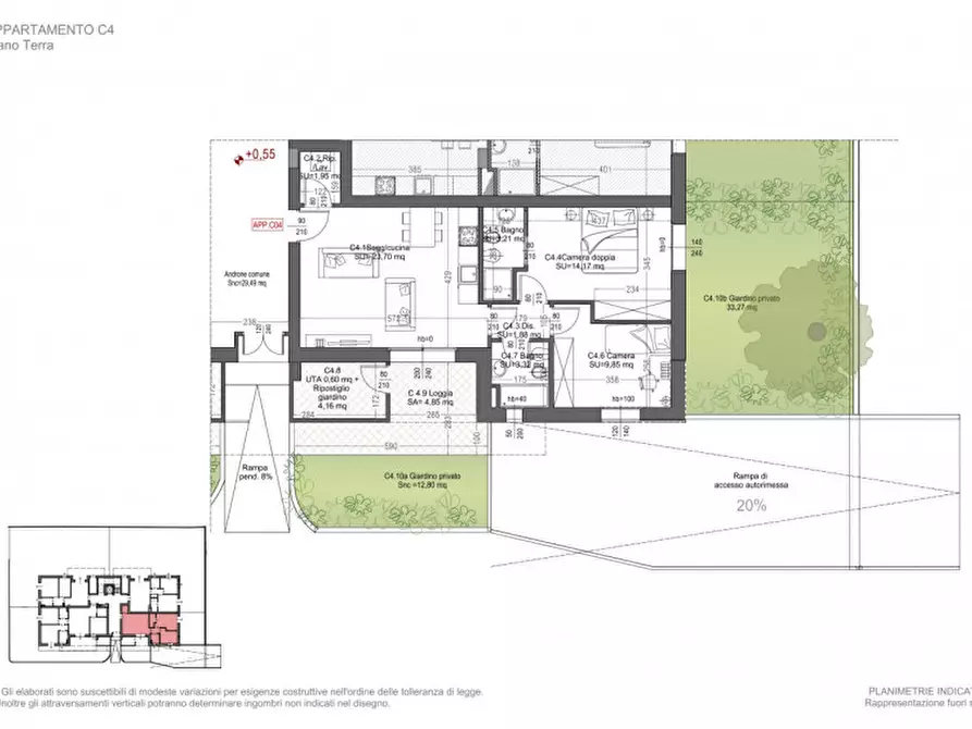 Immagine 9 di Appartamento in vendita  in Via Commenda a San Lazzaro Di Savena