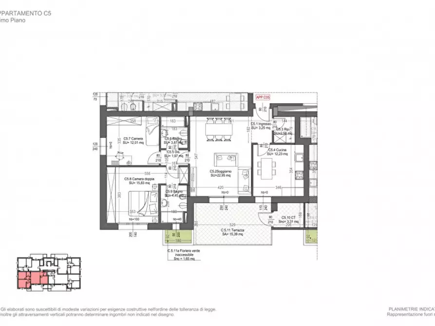 Immagine 9 di Appartamento in vendita  in Via Commenda a San Lazzaro Di Savena