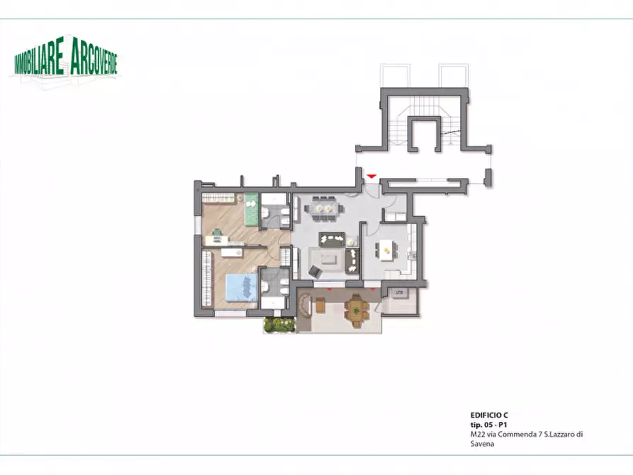 Immagine 14 di Appartamento in vendita  in Via Commenda a San Lazzaro Di Savena