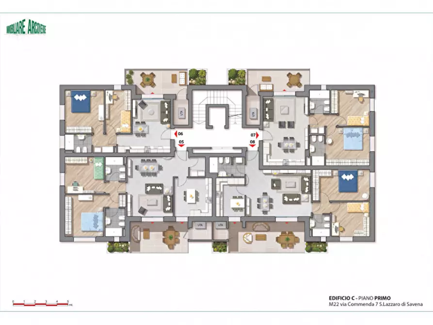 Immagine 10 di Appartamento in vendita  in Via Commenda a San Lazzaro Di Savena