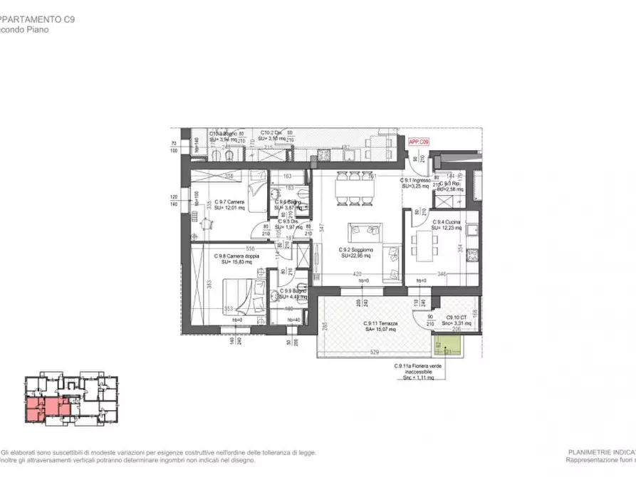 Immagine 9 di Appartamento in vendita  in Via Commenda a San Lazzaro Di Savena