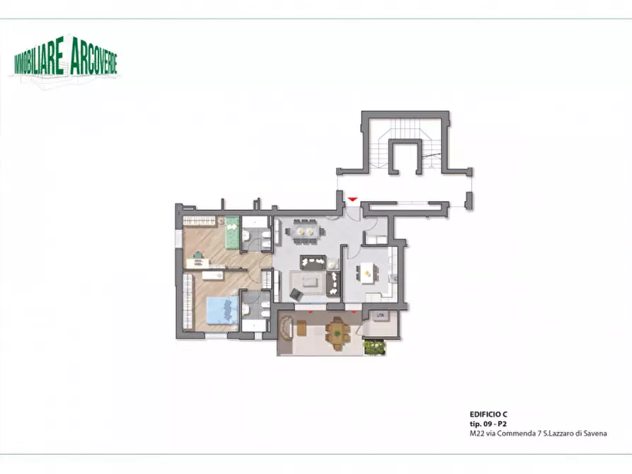 Immagine 13 di Appartamento in vendita  in Via Commenda a San Lazzaro Di Savena