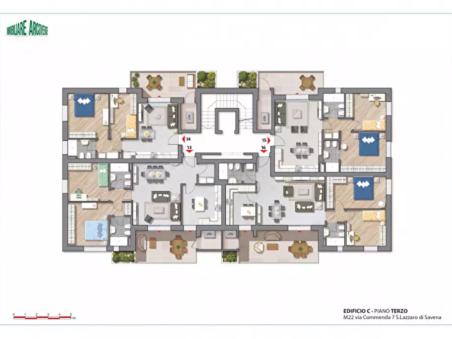 Immagine 7 di Appartamento in vendita  in Via Commenda a San Lazzaro Di Savena