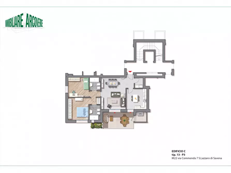 Immagine 8 di Appartamento in vendita  in Via Commenda a San Lazzaro Di Savena