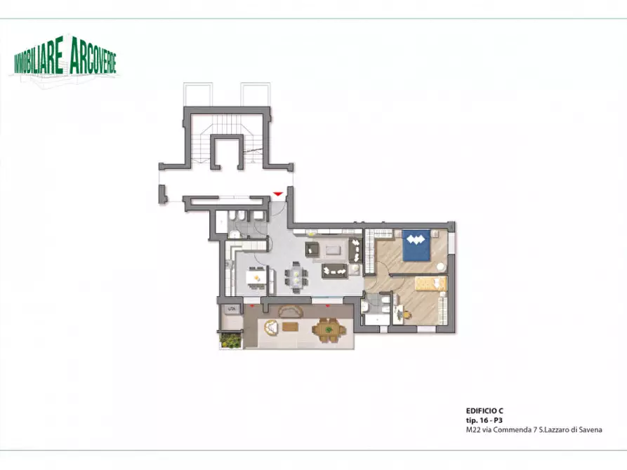 Immagine 14 di Appartamento in vendita  in Via Commenda a San Lazzaro Di Savena