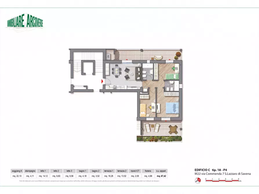Immagine 8 di Appartamento in vendita  in Via Commenda a San Lazzaro Di Savena