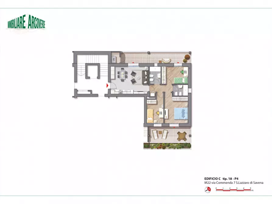 Immagine 13 di Appartamento in vendita  in Via Commenda a San Lazzaro Di Savena