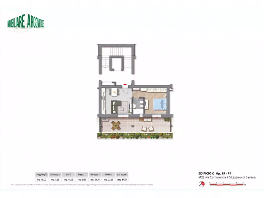 Immagine 7 di Appartamento in vendita  in Via Commenda a San Lazzaro Di Savena