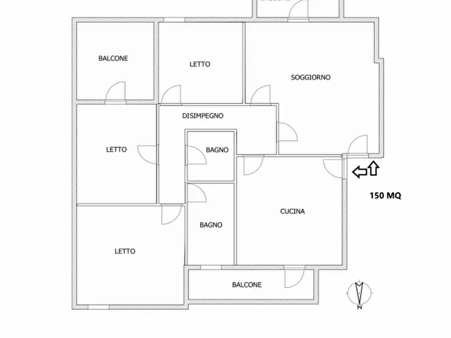 Immagine 49 di Appartamento in vendita  in via lecce,162 a Lizzanello
