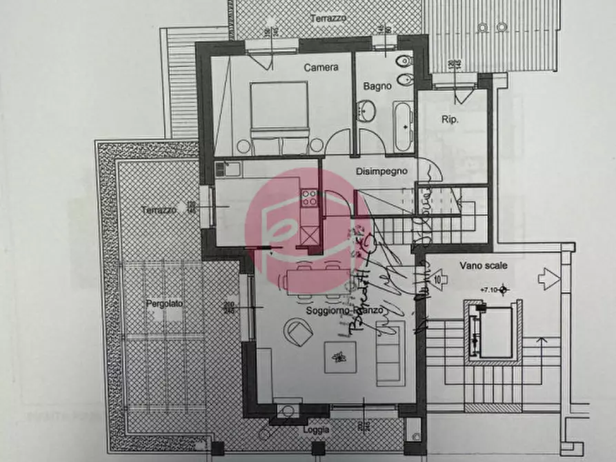 Immagine 28 di Attico in vendita  in Via Fratelli Cervi a Santarcangelo Di Romagna