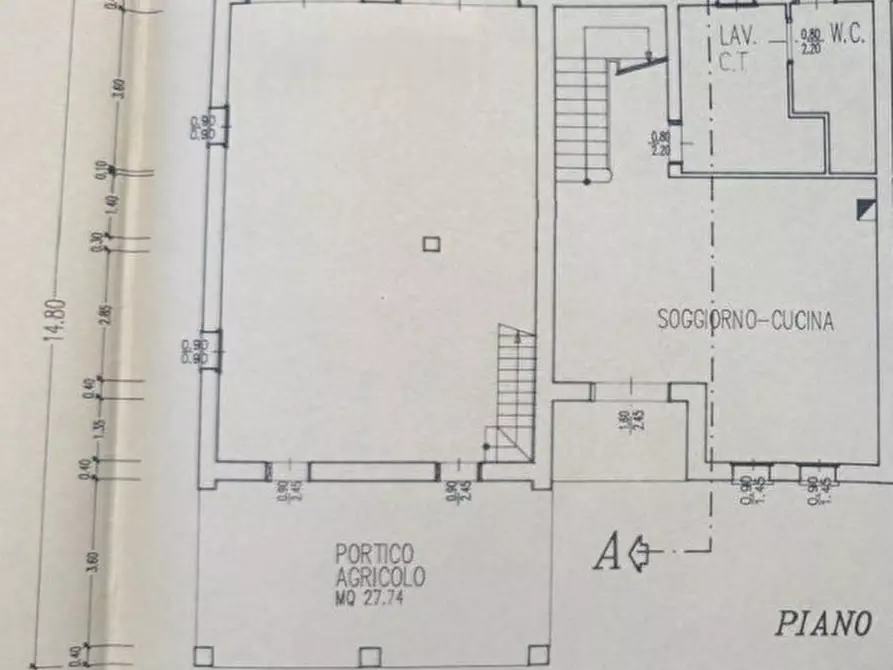 Immagine 12 di Casa bifamiliare in vendita  a Santa Giustina In Colle