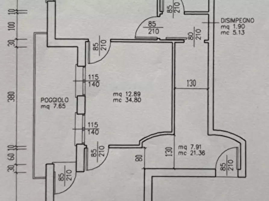 Immagine 33 di Appartamento in vendita  in Via Roma 102 a Due Carrare