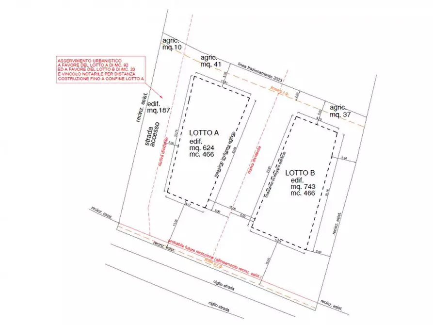 Immagine 1 di Terreno in vendita  a Albignasego