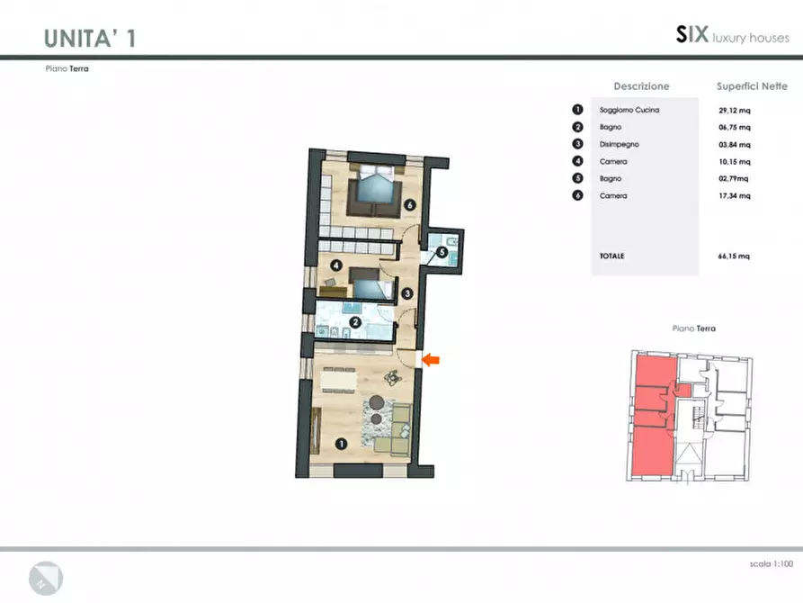 Immagine 11 di Appartamento in vendita  in Via Terme 78 a Battaglia Terme