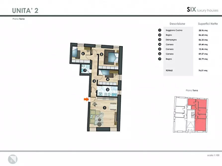 Immagine 11 di Appartamento in vendita  in Via Terme a Battaglia Terme