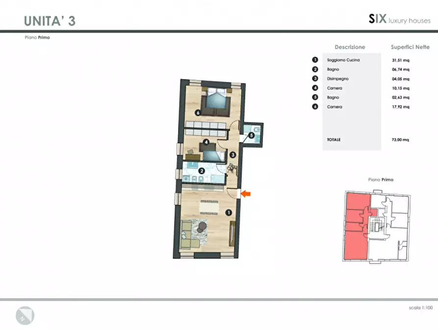 Immagine 13 di Appartamento in vendita  in Via Terme 78 a Battaglia Terme