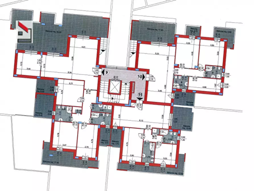 Immagine 5 di Appartamento in vendita  in Strada del Camposanto vecchio a Senigallia