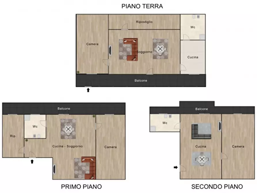 Immagine 16 di Multiproprietà in vendita  in Via Giuseppe Garibaldi 28-30 a Torretta