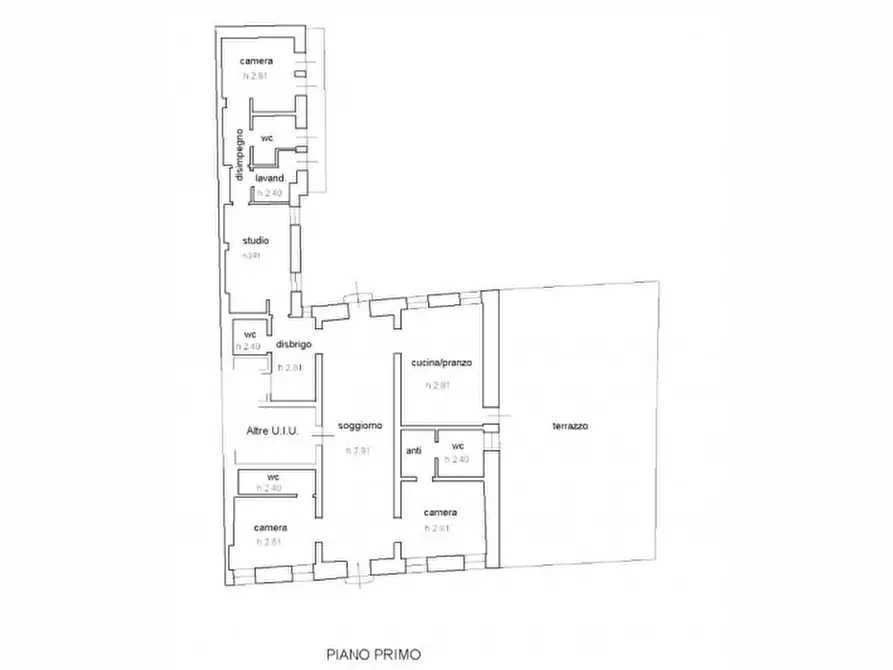 Immagine 2 di Palazzo in vendita  in Contrà Mure S. Rocco, 63, 36100 Vicenza VI, Italia a Vicenza