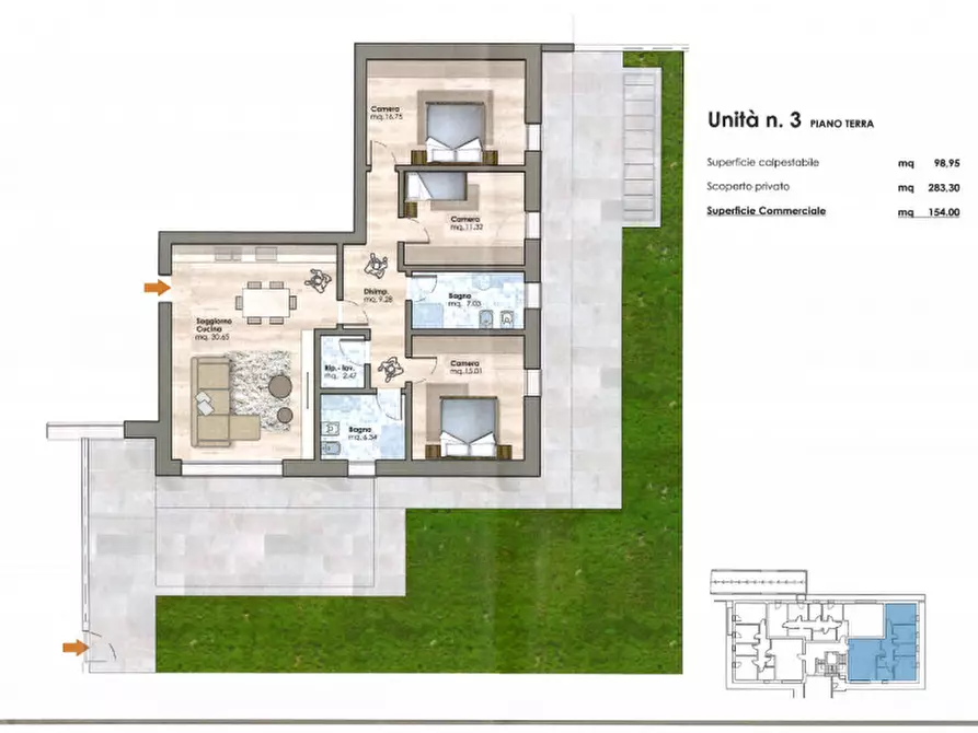 Immagine 5 di Appartamento in vendita  in Via Borgo Padova a Cittadella