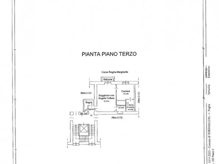 Immagine 25 di Appartamento in vendita  in Corso Regina Margherita, 102 a Torino