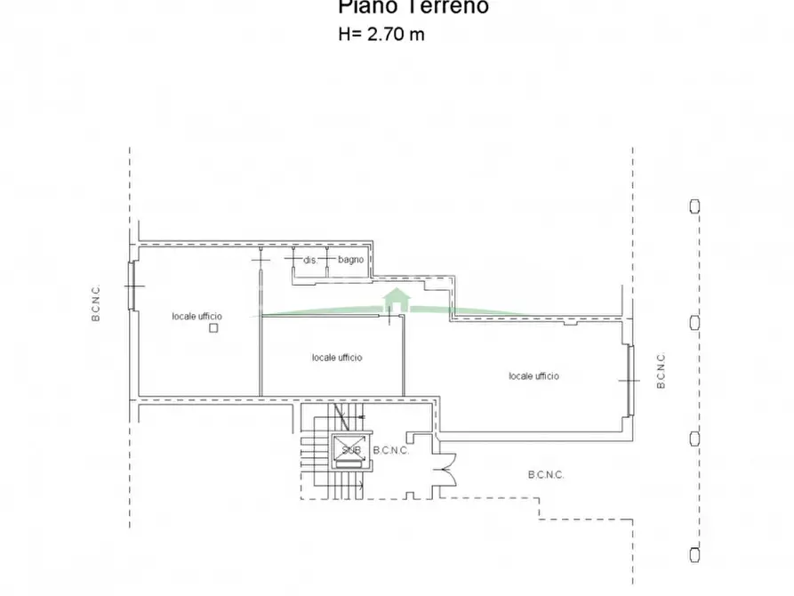 Immagine 12 di Ufficio in affitto  in Via IV Novembre, snc a Magliano Alfieri