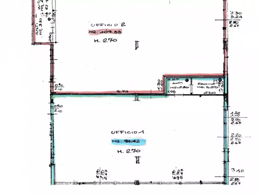 Immagine 1 di Ufficio in affitto  in via roma a Forli'
