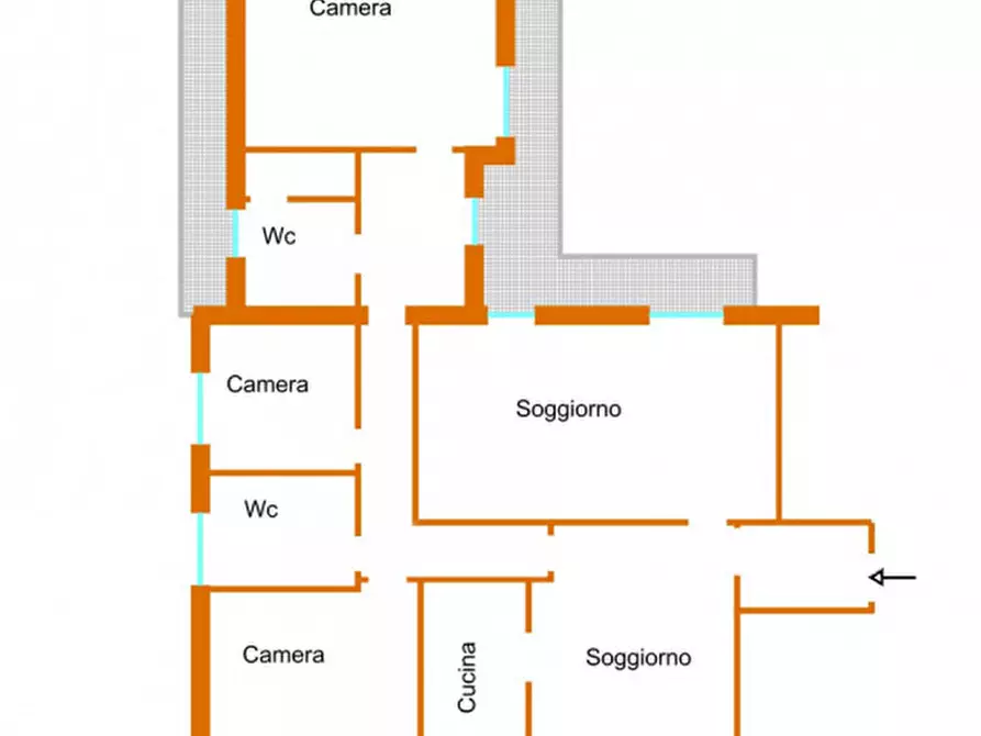 Immagine 28 di Appartamento in vendita  in Via Terminillese a Rieti