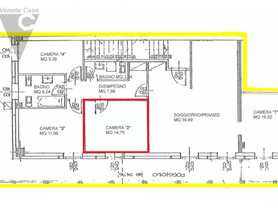 Immagine 13 di Camera in affitto  a Legnaro