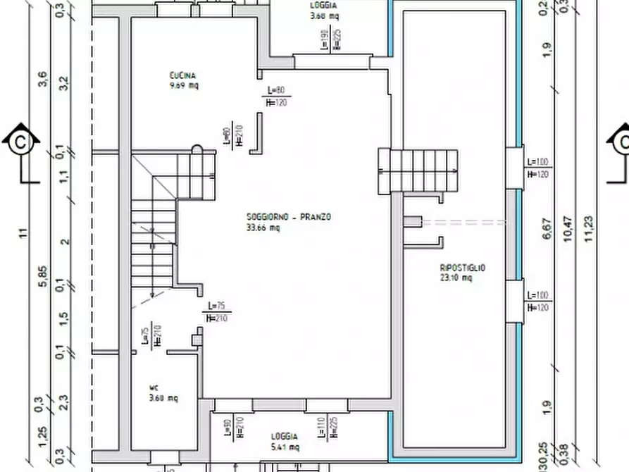 Immagine 40 di Casa bifamiliare in vendita  in Via Cavalieri di Vittorio Veneto a Scorzè