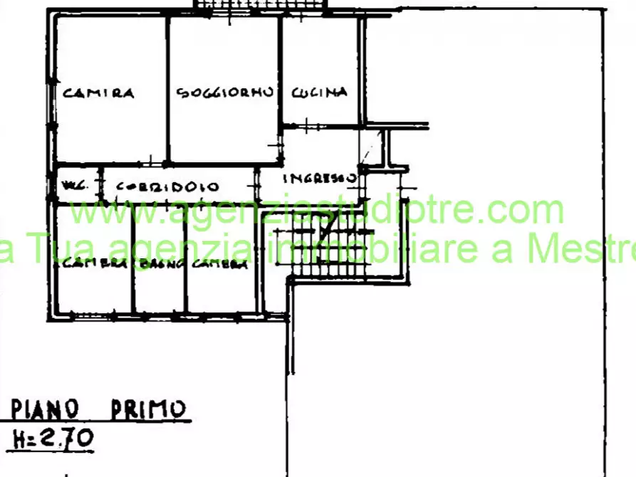 Immagine 14 di Appartamento in vendita  in Via Montessori a Venezia