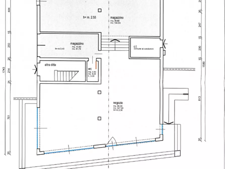 Immagine 1 di Negozio in affitto  in via conselvana a Masera' Di Padova