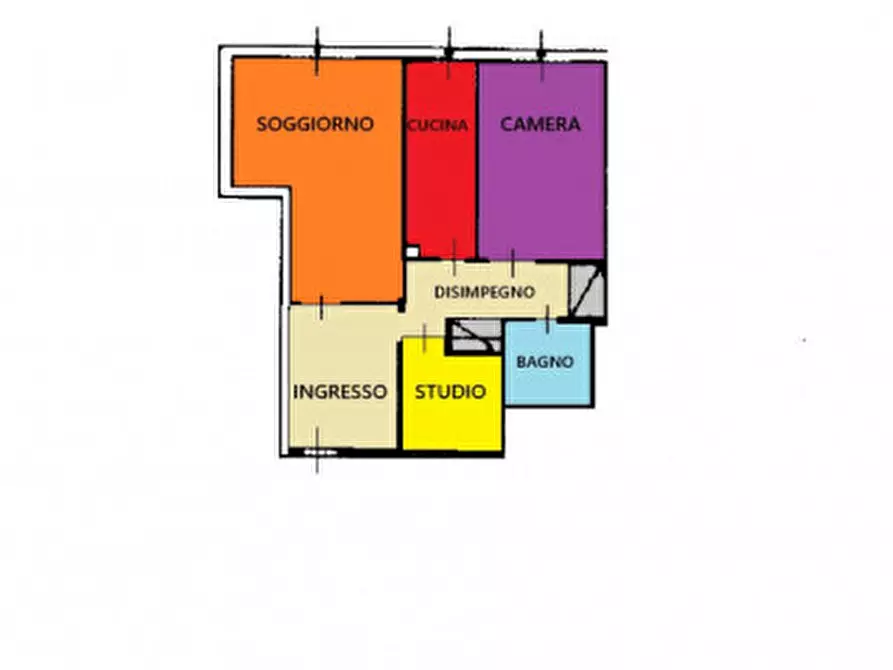 Immagine 29 di Appartamento in vendita  in Via Piegaro a Roma