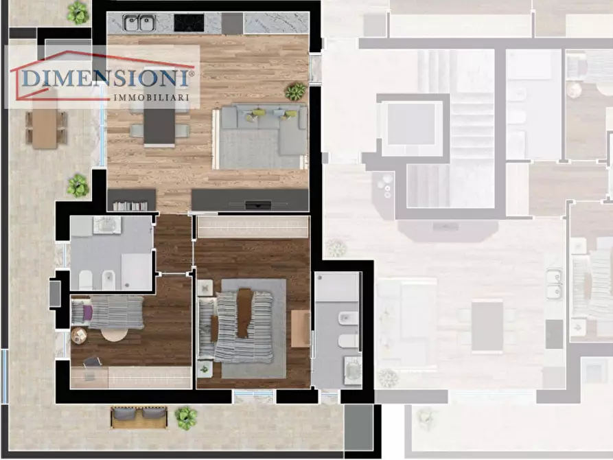 Immagine 2 di Appartamento in vendita  in Via Roma a Albignasego