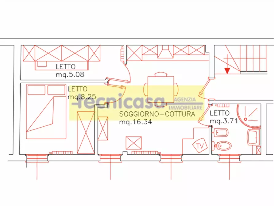 Immagine 17 di Appartamento in vendita  in Via Sottomarina 317 a Chioggia