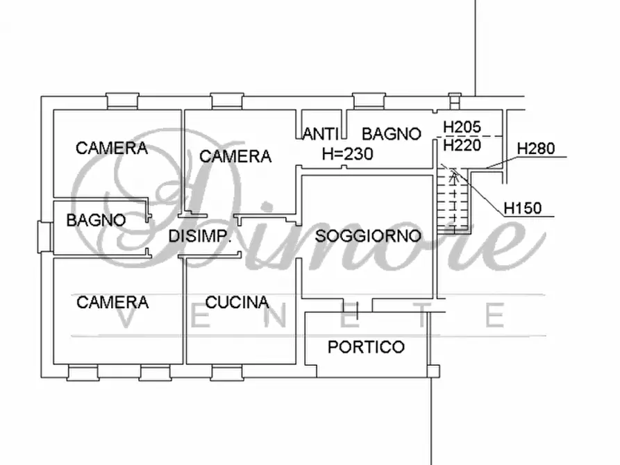 Immagine 24 di Casa bifamiliare in vendita  in Via Gioacchino Rossini a Santa Maria Di Sala