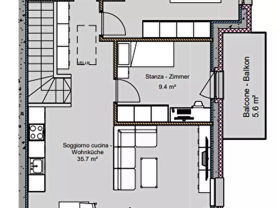 Immagine 5 di Appartamento in vendita  a Egna .Neumarkt.