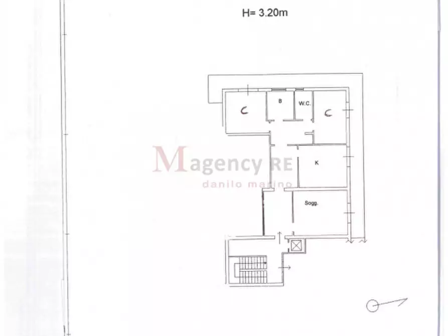 Immagine 12 di Appartamento in vendita  in via ravagnese superiore 122 a Reggio Di Calabria