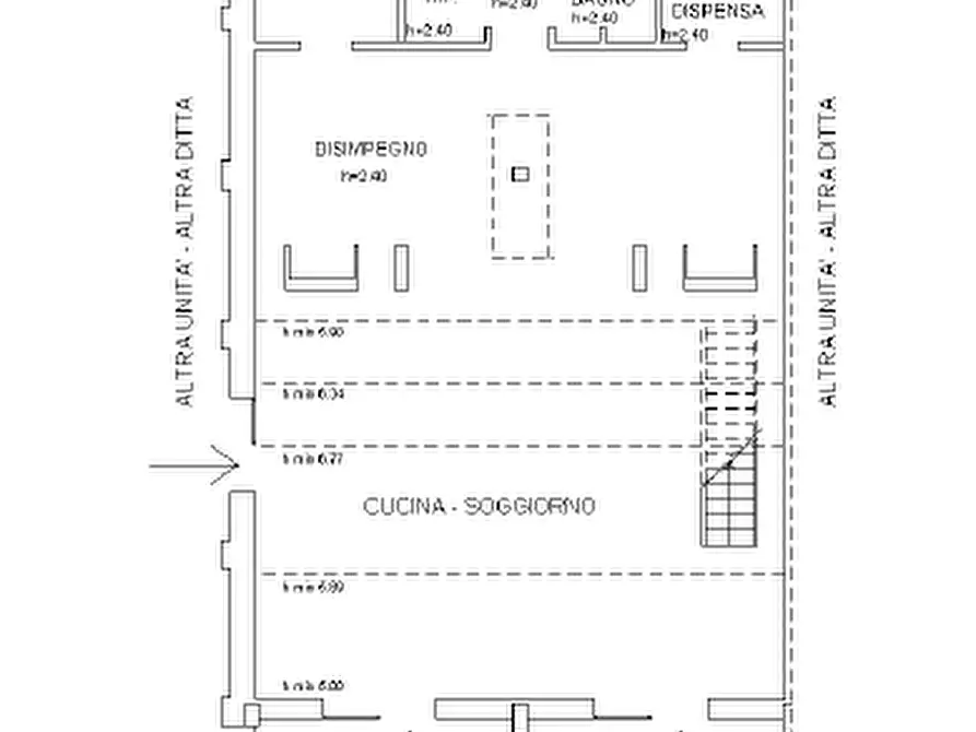 Immagine 10 di Loft/Open space in vendita  in Via Torino, 105 a Venezia