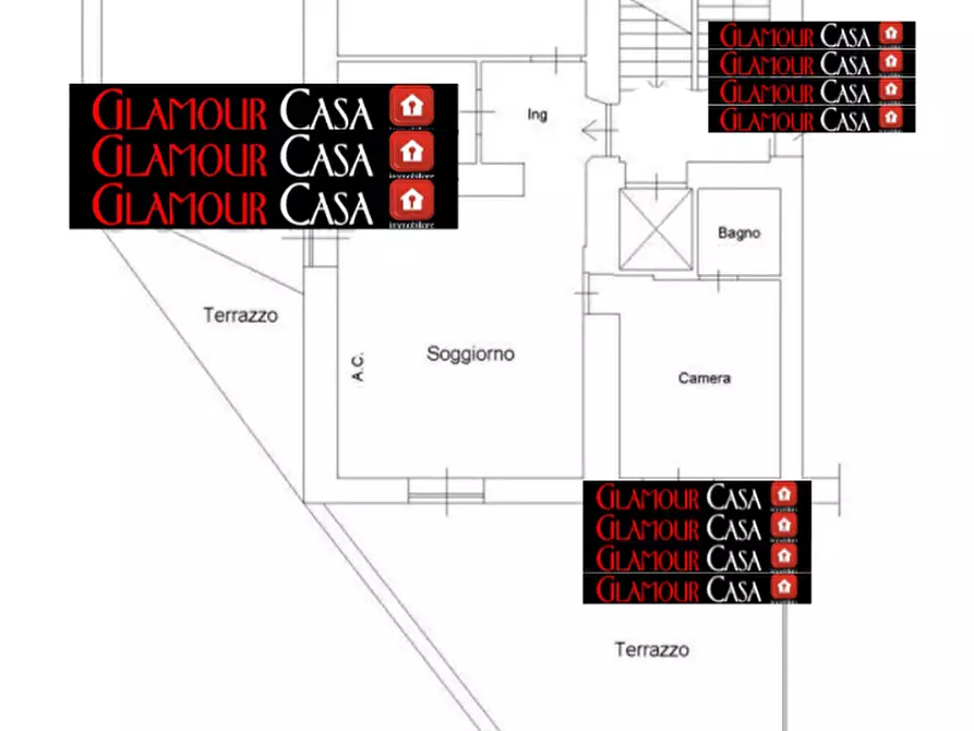 Immagine 22 di Appartamento in vendita  in Via di Boccea a Roma