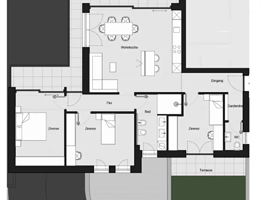 Immagine 32 di Appartamento in vendita  in Dolomiten-Staatsstraße - Strada Statale delle Dolomiti a Montagna .Montan.