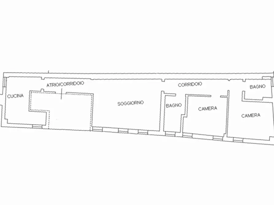 Immagine 22 di Appartamento in vendita  in Contra' San Francesco Vecchio 12 a Vicenza