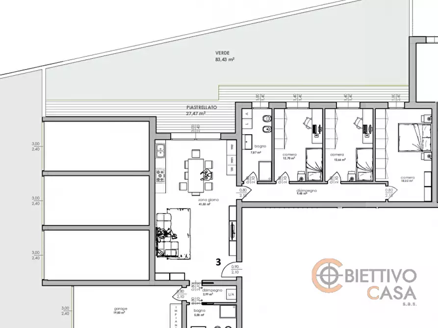 Immagine 39 di Appartamento in vendita  in via cà zusto 10 a Vigodarzere