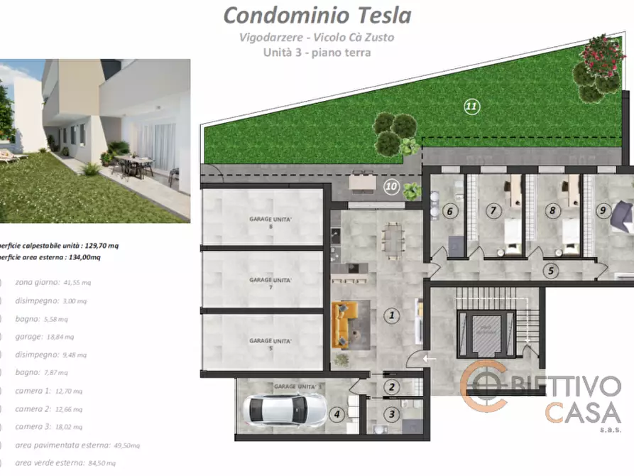 Immagine 40 di Appartamento in vendita  in via cà zusto 10 a Vigodarzere